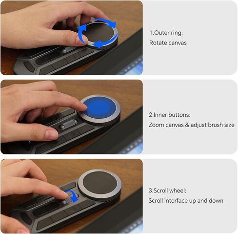 DIGIDRAW K30 Wireless Remote Controller with Dual Dial & 11 Custom Keys in Kuwait
