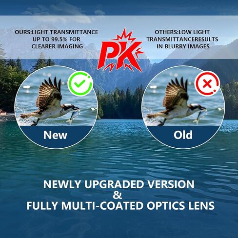 M.A.K 10x25 Compact Binoculars HD Lens Lightweight Mini Pocket Telescopes in Kuwait