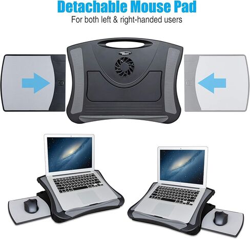 MAX SMART Laptop Stand with Detachable Mouse Pad and Clamp on Cup Holder in Kuwait