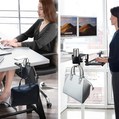 MAX SMART Laptop Stand with Detachable Mouse Pad and Clamp on Cup Holder in Kuwait