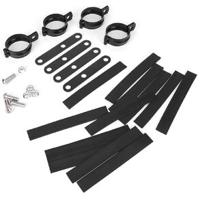 Motorcycle Headlight Bracket Fork Mounting Clamp Fork Clamps for Motorcycle Motorbike Trike Universal 34mm-61mm to Choose (51-60Mmm)
