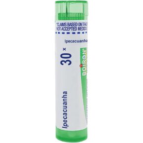 Boiron Ipecacuanha 30X Md 80 Pellets for Nausea and Vomiting with hypersalivation