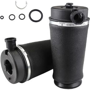JDMON Replacement for Rear Air Spring Kit Air Suspension Bags Ford Expedition 2WD 1997-2002, Lincoln Navigator 2WD 1998-2002, Replaces 3U2Z5580KA, F75Z5A891AC, Air Shock Absorber Kits, 2PC