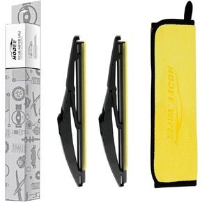 8 inch (Pack of 2) Rear Wiper Blade Set Replacement for Lexus CT200h 2011-2017,Toyota Prius C Auris 2012-2019,Urban Cruiser 2009-2016,Scion XD 2008-2013,Back Windshield Window,Rear wiper Accessories