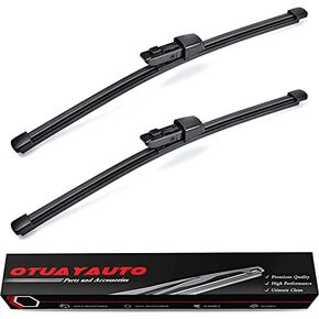 OTUAYAUTO Rear Windshield Wiper Blades - 2 Pieces of 11" Car Back Window Wiper - Replacement for VW Golf, Polo, GTI 2010-2022