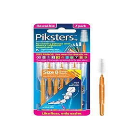 Piksters Size 8 Orange Handle