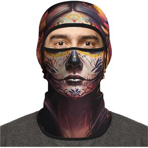 Kiyrnie Balaclava Face Mask Men Women for Summer Motorcycle Cycling Fishing