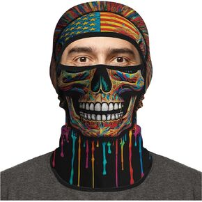 Kiyrnie Balaclava Face Mask Men Women for Summer Motorcycle Cycling Fishing