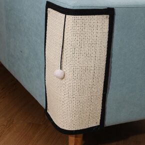 Cat Scratch Mat Couch Protector Sisal Cat Scratch Mat Pad Protector Guard Cats Scratching Pad Protector Grinding Claws Couch Guard Pad…