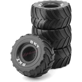 1/16 RC Monster Truck Snow Sand Tires for 1/12 1/14 1/16 RC Off Road Monster Truck TRAXXAS E-REVO SUMMIT Tamiya Losi HBX 16889 S1601/12mm Hex/OD 100mm