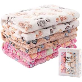 3 Pack Cat and Dog Blanket Soft & Warm Fleece Flannel Pet Blanket, Great Pet Throw for Puppy, Small Dog, Medium Dog & Large Dog Small(23"x15")