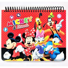 Party Favors Disney Mickey Minnie Mouse & Family Autograph Note Pads Memo Book- (Mickey & Family)
