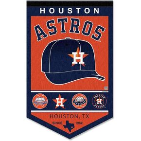Houston Astros Heritage History Banner Pennant