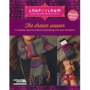 Leisure Arts Loopdeloom The Dream Weaver Crochet Book