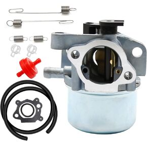 Hoypeyfiy Carburetor Air Filter Fuel Line Kit Replacement for BS lawnmover 799866 790845 799871 796707 794304 Quantum Engine