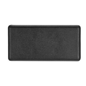 Single Hole Rectangle Aluminum Extrusion End Cap [for Aluminum bar end,Storage Rack] - 40x80mm / 10pcs