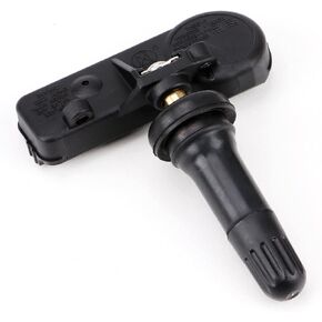 Tire Pressure Sensor TPMS for Ford Lincoln Mercury Tire Pressure Monitoring Pre-Programmed System 315MHz DE8T-1A180-AA 9L3Z-1A189-A Replacement 4 Free Metal Caps Set of 4