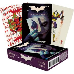 AQUARIUS DC Comics Joker Playing Cards - Dark Knight Joker Themed Deck of Cards for Your Favorite Card Games - Officially Licensed DC Comics Merchandise & Collectibles