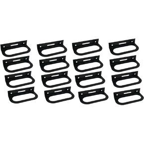 The ROP Shop (Pack of 16) Light Mounting Bracket fits 6" Oval LED Tail Light for Semi Trailer