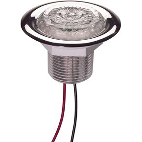 Innovative Lighting LED Recess Mount Starr Light with Stainless Steel Trim Ring