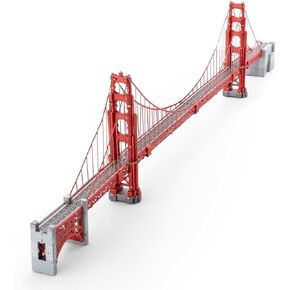Metal Earth Premium Series Golden Gate Bridge 3D Metal Model Kit Fascinations
