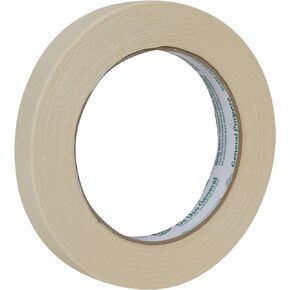 Duck Brand General Purpose Masking Tape - Beige, 0.94 in. x 60 yd., 2-Pack (241577)