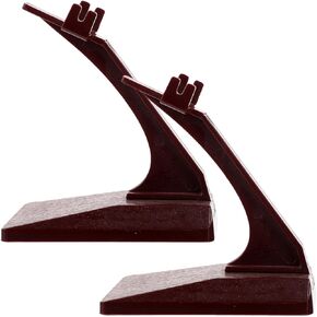 TEHAUX 2pcs Aircraft Models Stands, Plastic Model Plane Display Stand Mini Plane Model Holder Without Airplane Model for Aircraft Models Displaying (Random Color)