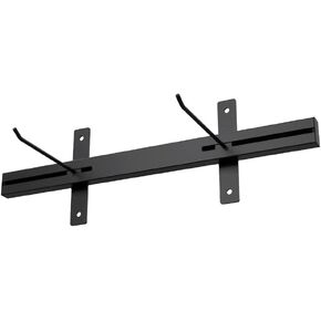 رف حائط قابل للتعديل من باور سيستمز لسجادات اليوجا واللياقة البدنية، أسود in Kuwait