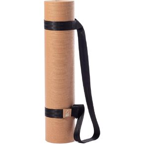 Sweet Sweat Yoga Mat (Dual Sided) - Fitness & Exercise Mat with Easy-Cinch Yoga Mat Carrier Strap (72"L x 24"W)