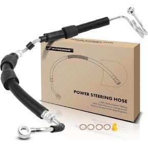 A-Premium Power Steering Pressure Hose Line Assembly Compatible with Audi A6 2005-2011, A6 Quattro 2005-2011, Pump To Rack/Gear