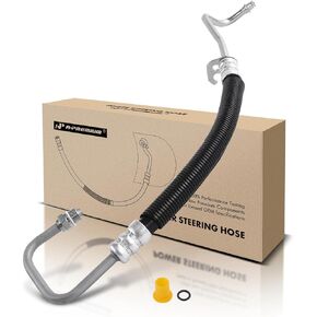 A-Premium Power Steering Pressure Hose Line Assembly Compatible with Ford Explorer 2002-2005 & Mercury Mountaineer 2002-2005, 4.6L, To Gear
