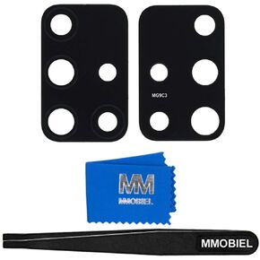 MMOBIEL Back Rear Camera Glass Lens Replacement Compatible with Samsung Galaxy A71 2020 - Incl. Double Sided Adhesive, Tweezer and Cloth