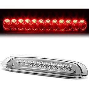 مصباح إضاءة LED للمركز الخلفي عالي التركيب باللون الأحمر من Auto Dynasty متوافق مع Ford Explorer 98-01