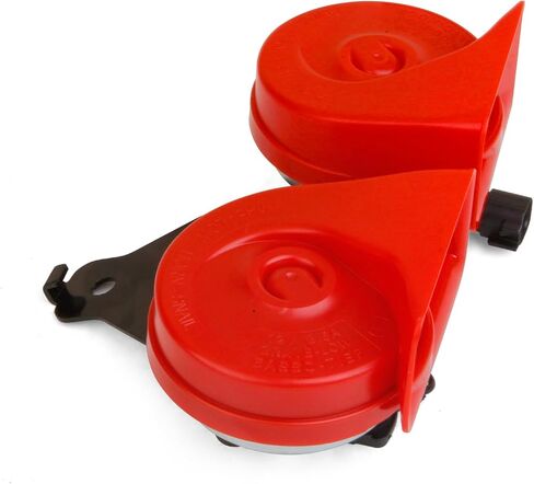 RED Horn Assembly With Bracket Compatible with F-150 2015-2022 Expedition 2.5L 3.5L 2018-2022 Replace FL3Z13832C FL3Z-13832-A FL3Z13832A in Saudi Arabia