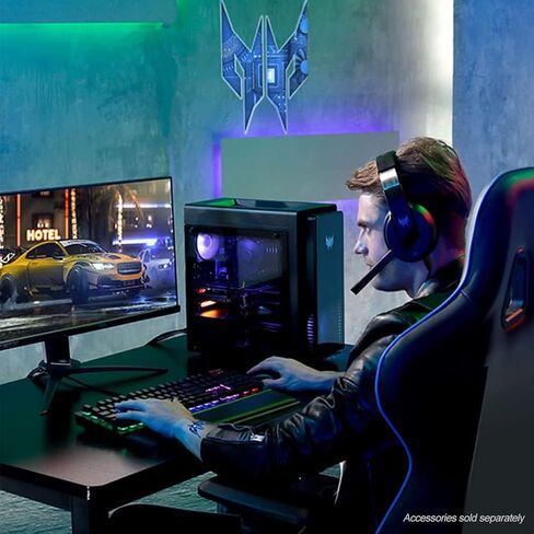 acer Predator Newest Ultimate Gaming Tower Desktop, Intel Core i7-13700F, NVIDIA GeForce RTX 3070, 32GB DDR5 RAM, 1TB SSD, Wired KB & M, DP, HDMI, Wi-Fi 6, Windows 11 Home in Saudi Arabia
