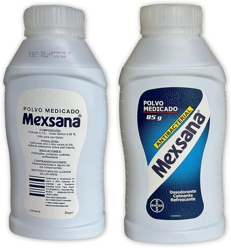 Mexsana Powder Pack of 2 (85g - 2.9 oz) / Polvo Mexsana (85 g - 2.9 oz) in Saudi Arabia