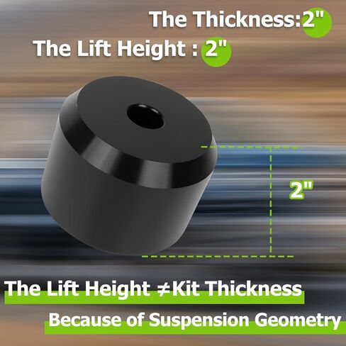 2/'' Front Leveling Lift Kit, Front Coil Spring Suspension Lift Compatible with 2005-2023 F250 F350 SUPER DUTY 4WD PR40243 in Kuwait