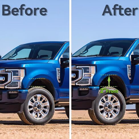 2/'' Front Leveling Lift Kit, Front Coil Spring Suspension Lift Compatible with 2005-2023 F250 F350 SUPER DUTY 4WD PR40243 in Kuwait