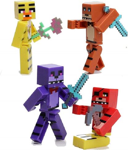 ألعاب مجسمة صغيرة من فانفين FNAF، 8 قطع/مجموعة وحقيبة in Kuwait