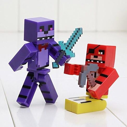 ألعاب مجسمة صغيرة من فانفين FNAF، 8 قطع/مجموعة وحقيبة in Kuwait