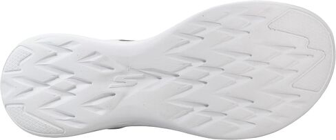 Skechers Women's On-The-Go 600-Brilliancy Sport Sandal, White/Grey, 6 M US in Saudi Arabia