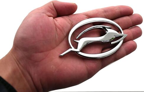 SSDD 2 قطعة (زوج) شعار سيارة Flying Impala شعار السيارة على الجانب الأيسر والأيمن ملصق ثلاثي الأبعاد بديل لـ SS LT LTZ ECO LS شيفروليه إمبالا 10253595 (كروم) CH-Flying Impala-2 in Saudi Arabia