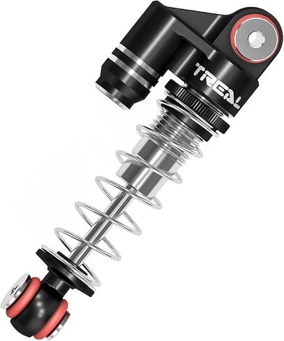 صدمات ألومنيوم Treal SCX24 ملولبة (4P) 32 مم للشاحنة المحورية SCX24 Deadbolt Betty C10 Gladiator Bronco 1/24 (أرجواني) in Saudi Arabia