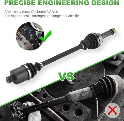 Front Rear CV Axle Drive Shaft & Bearings Full Set for Polaris Ranger 800 Crew 2010-2014, Ranger 800 XP 2012 Replacement for 1332606 1333008 Left Right UTV Axle in Saudi Arabia