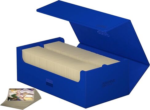 Ultimate Guard Arkhive 800+، حافظة سطح السفينة لـ 800 بطاقة TCG مزدوجة الأكمام، أرجواني، متوافق مع الصخور، إغلاق مغناطيسي وبطانة داخلية من الألياف الدقيقة... in Kuwait