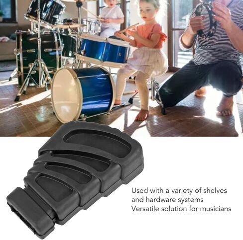 3Pcs Drum Rubber Feet Replacement Drum Rack Feet Cymbal Stand Bracket Rack Pads Legs Replacement Black (WC10) in Saudi Arabia