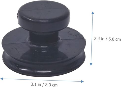 INOOMP 10 قطع من وعاء بوديساتفا لتزيين زن ووسادة الغناء ووسادة الصوت ومثبت وعاء الغناء ومقبض الرفع وكوب الشفط وإكسسوارات اليوجا وحامل وعاء شاكرا من المطاط الفريد من نوعه نيبال in Kuwait