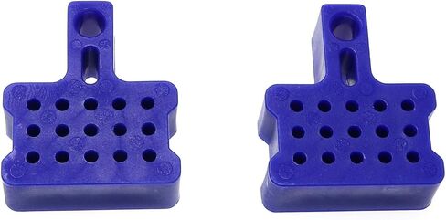 قطعتان من كتل تنزف الفرامل القرصية الهيدروليكية المتوافقة مع Shimano وAVID SRAM والمزيد من أجل فرجار مكبسين، أزرق in Saudi Arabia