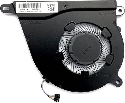 Delta ND75C07-19A18 استبدال مروحة تبريد وحدة المعالجة المركزية الجديدة لـ HP Pavilion 15-DY 15-DY1024 14-DQ 14S-FQ 14S-DQ 15S-FQ 15s-eq 340S G7 TPN-Q221 15T-DY100 15-DY1007CA 1008CA 1010NR L68134-001 in Saudi Arabia