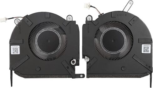 مروحة تبريد جديدة متوافقة مع وحدة المعالجة المركزية ووحدة معالجة الرسومات HP OMEN 16-K 16-N Pro TPN-Q280 16-K0013DX 16-K0023DX N18100-001 N18099-001 EG75071S1-C220-S9A EG75071S1-C230-A9A DC 12V Fan (ملاحظة: ليس لـ مروحة DC5V) in Saudi Arabia